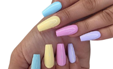 Acrylic extension refill Feel Pink Beauty Salon