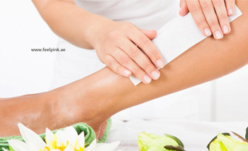 Half leg waxing home service Dubai