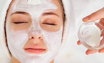Full face bleaching home service in Dubai